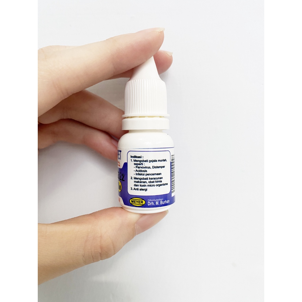 Mercypet 10 ml - Obat Parvo Anti Muntah Virus Keracunan Untuk Kucing Anjing