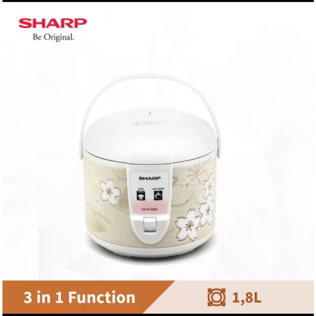 SHARP TERBARU RICE COOKER KS-R18MS