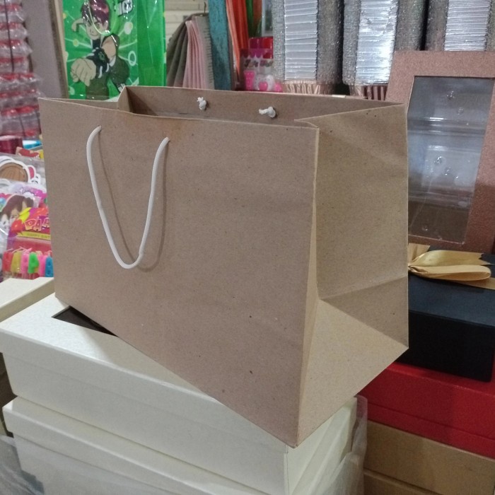 

✨ BISA COD ✨ tas kertas 32x15x20