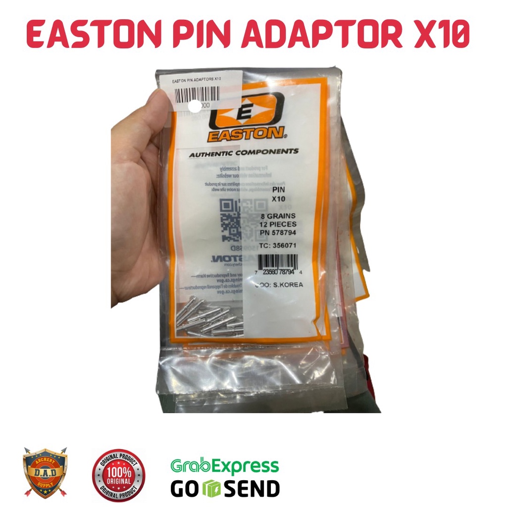EASTON PIN ADAPTOR CARBON ONE ORIGINAL / PIN ADAPTOR ARROW EASTON / PIN INSERT CARBON ONE