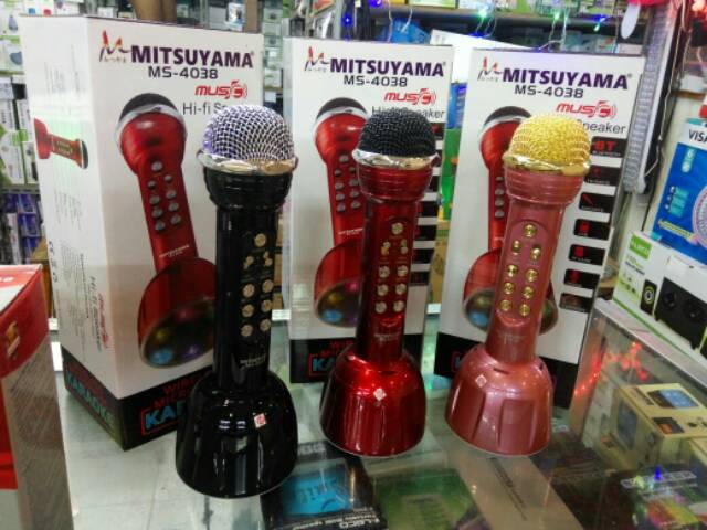 MIC SMULE MIC WIRELESS MIC BLUETOOTH KARAOKE PORTABLE