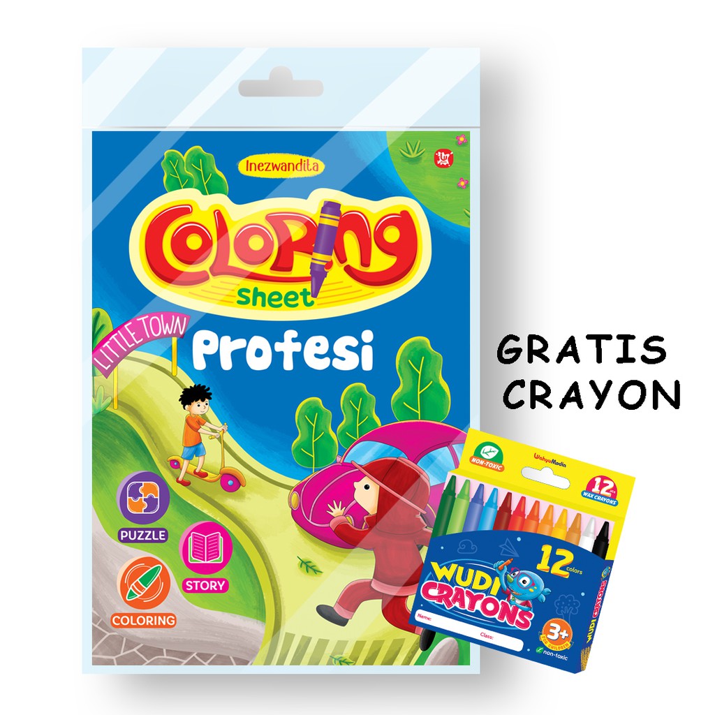 

Coloring Sheet Profesi Free Crayon Original