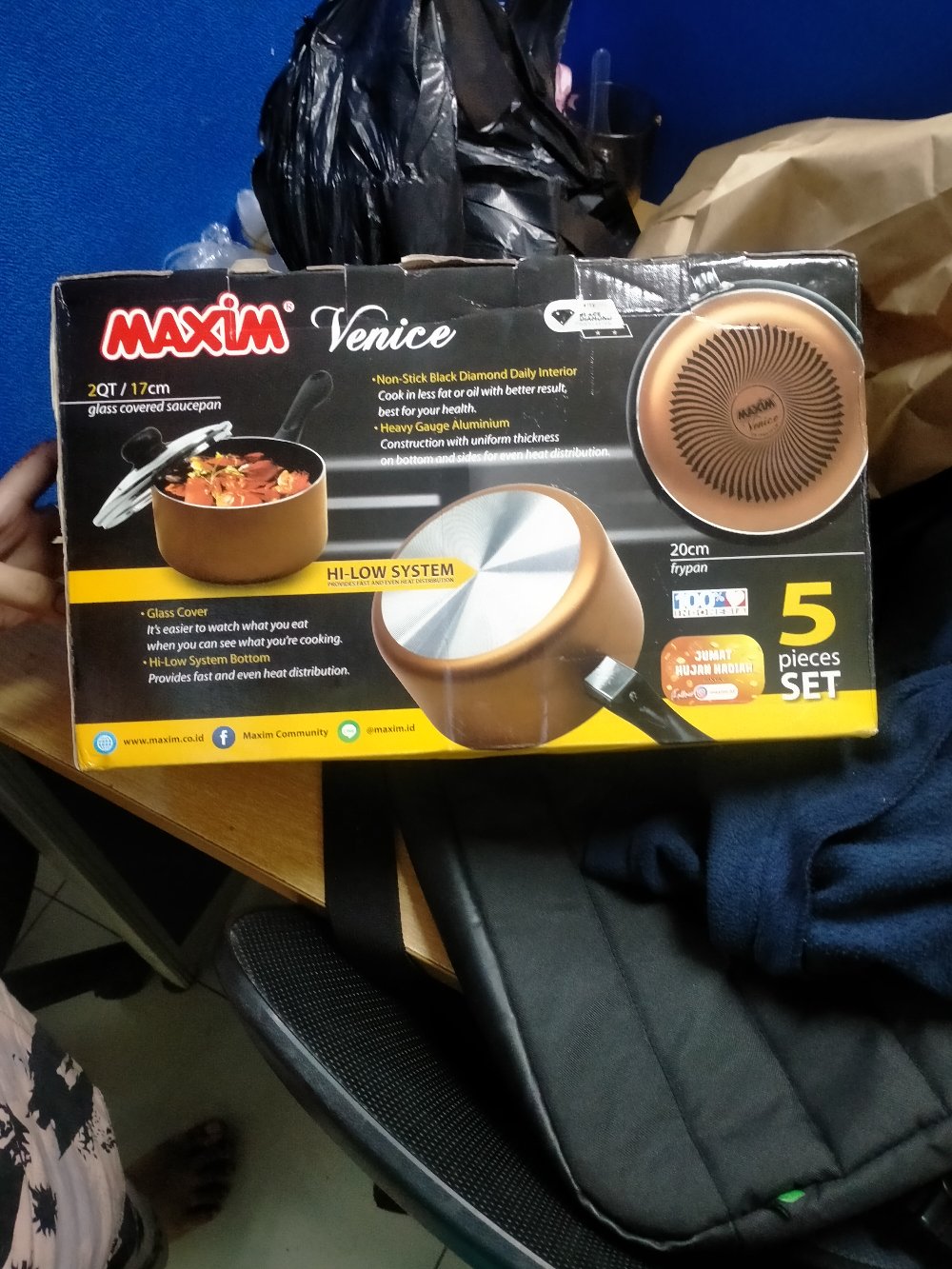 Maxim Venice Alat Masak 5 Set Termurah