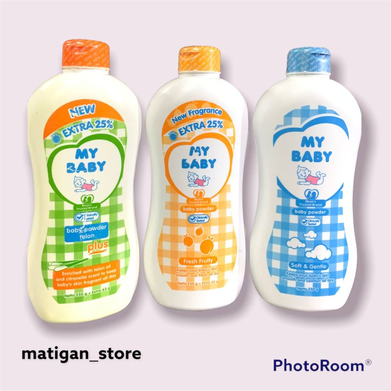 my baby powder 250 g -350g all varian