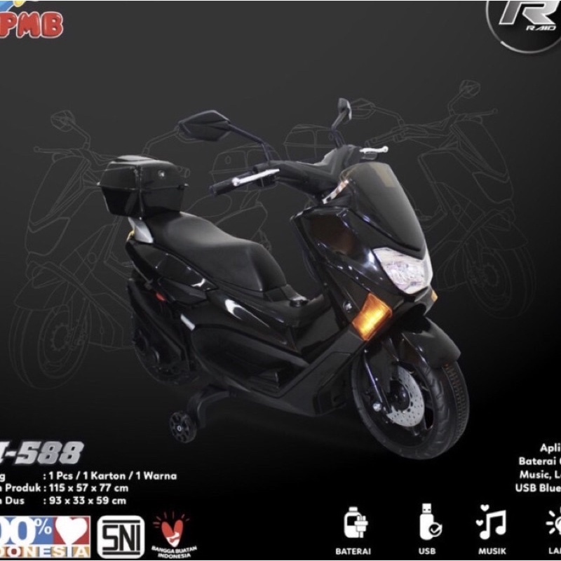 Motor Aki Anak Nmax PMB M588