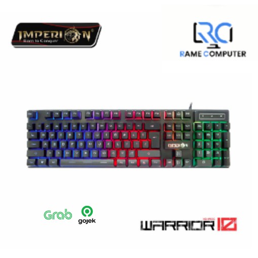 Keyboard Gaming Imperion Warrior 10 KG-W10C BACKLIT RAINBOW FULL SIZE