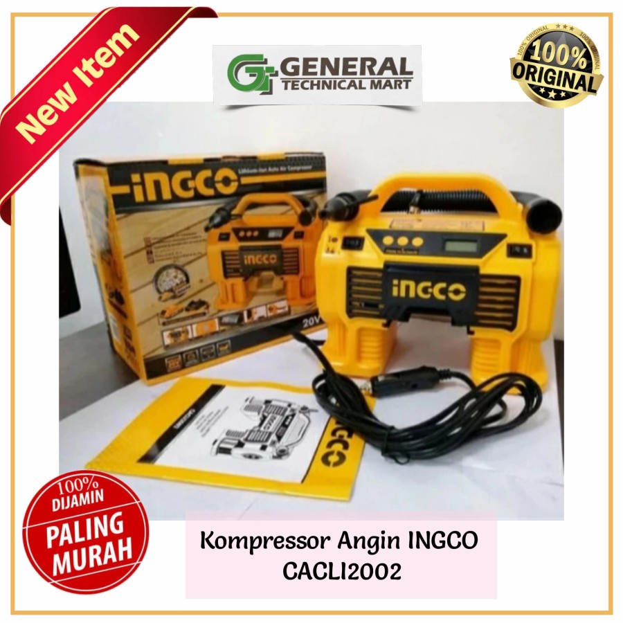 Kompressor Angin Pompa Angin INGCO isi angin ban CACLI2002 unit only