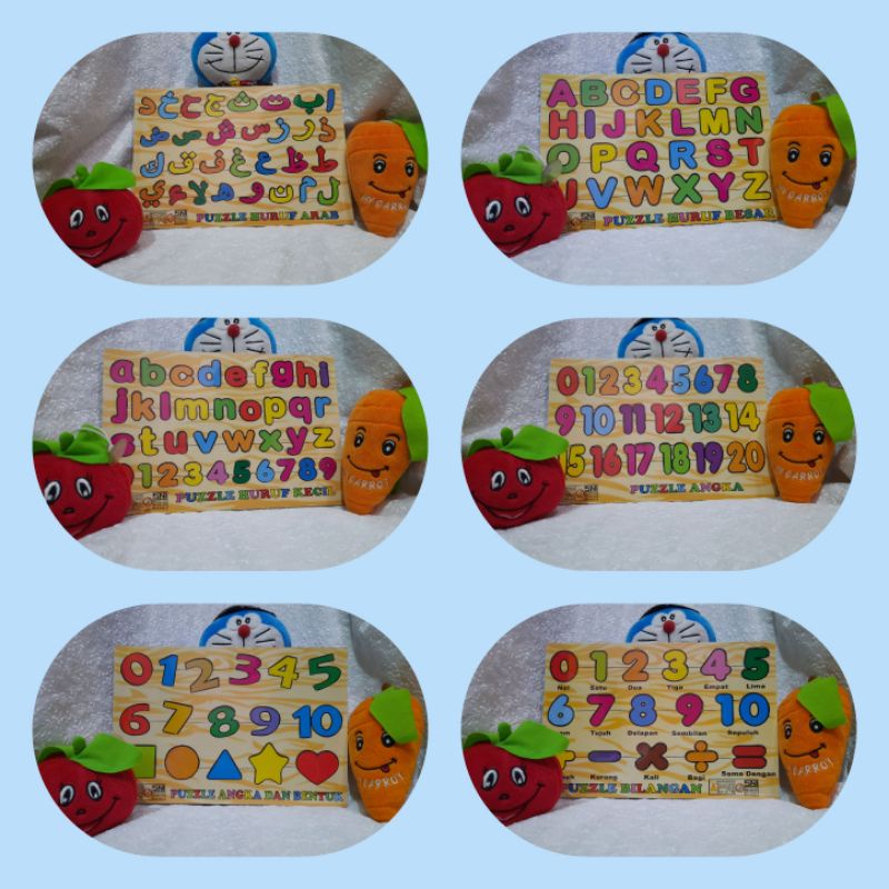 puzzle huruf atau puzzle angka