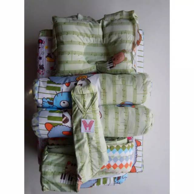 SET TEMPAT TIDUR BAYI MYLOVE-KASUR LIPAT BAYI MODEL TAHU-MATRAS BAYI 5IN1 MYLOVE-KASUR LIPAT KOMPLIT