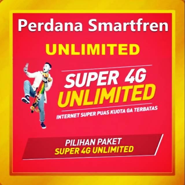 Kartu perdana Smartfren unlimited