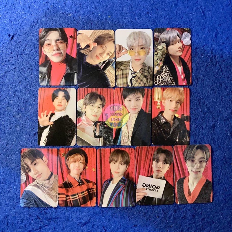 [READY] SEVENTEEN SVT OFFICIAL GOING MAGAZINE GOMAGZ BLACK VERSION VER PHOTOCARD PC MINGYU WONWOO