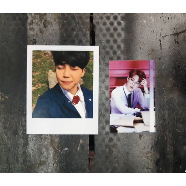 BTS YOUNG FOREVER YF POLAROID POLA JIMIN / PC SPECIAL DOPE JIMIN