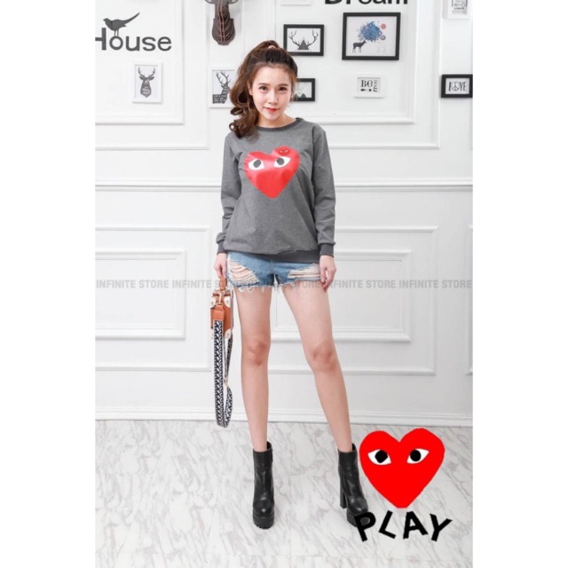 Sweater play cdg infinite