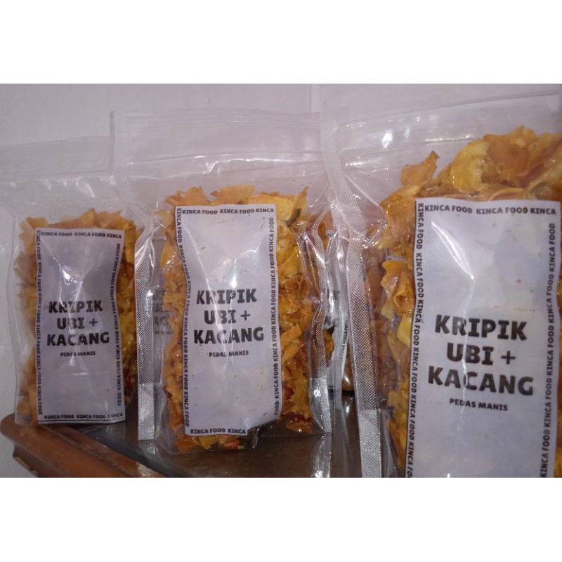 

Kripik Ubi Kacang Pedas Manis