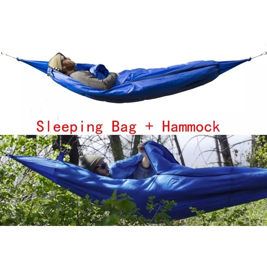 Sleepmock Sleeping Bag Multifungsi Bisa Jadi Hammock Sleeping Bag Plus Hammock Shopee Indonesia