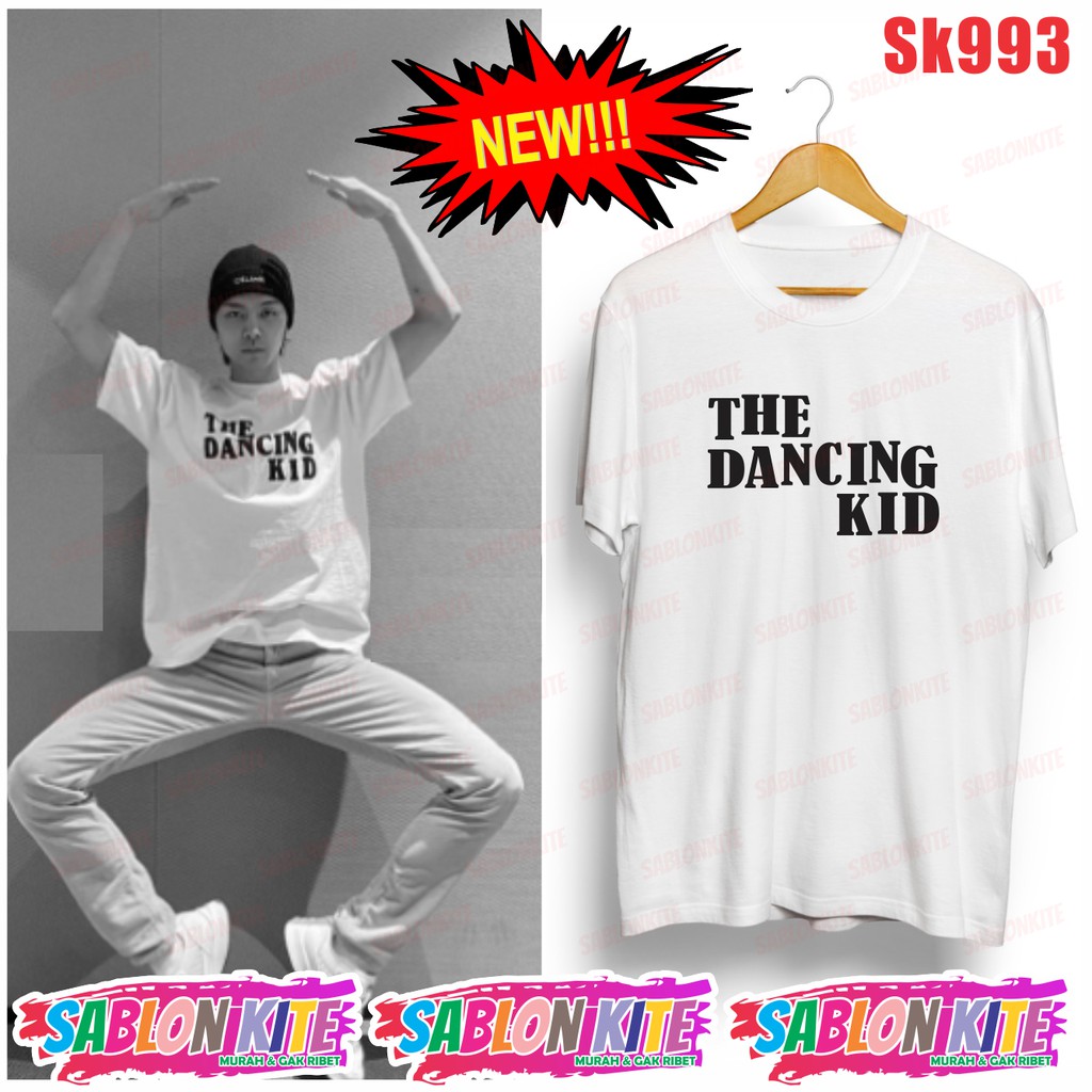 MURAH!!! KAOS KPOP THE DANCING KID JHOPE  KPOP JOHNNY NCT SK993 ADA 8 WARNA UNISEX COMBED 30S