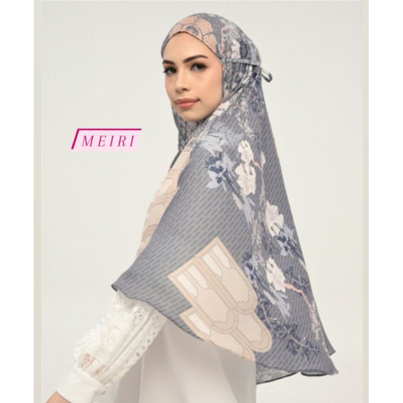 Bergo Rafflesia Meiri Wearing Klamby