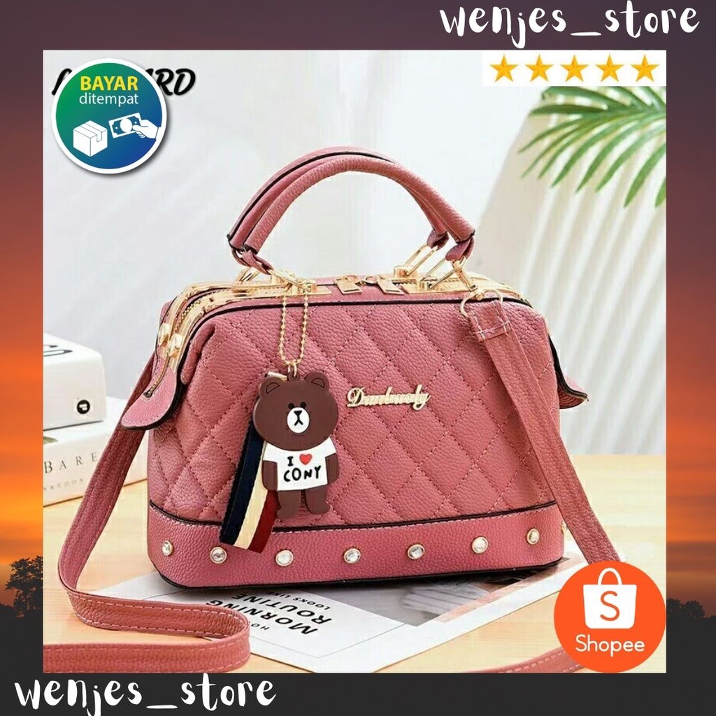 TAS SELEMPANG WANITA TAS SELEMPANG TERBARU TAS SELEMPANG KEKINIAN TAS SELEMPANG KANTOR COD