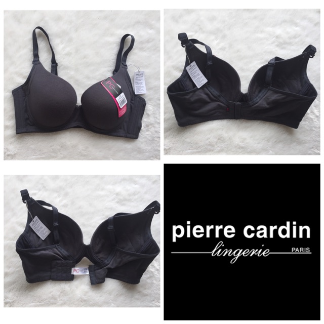 PC by Pierre Cardin Bra Full Cup Cotton Candy Collection B01-566C original 34C 36C 38C dark grey