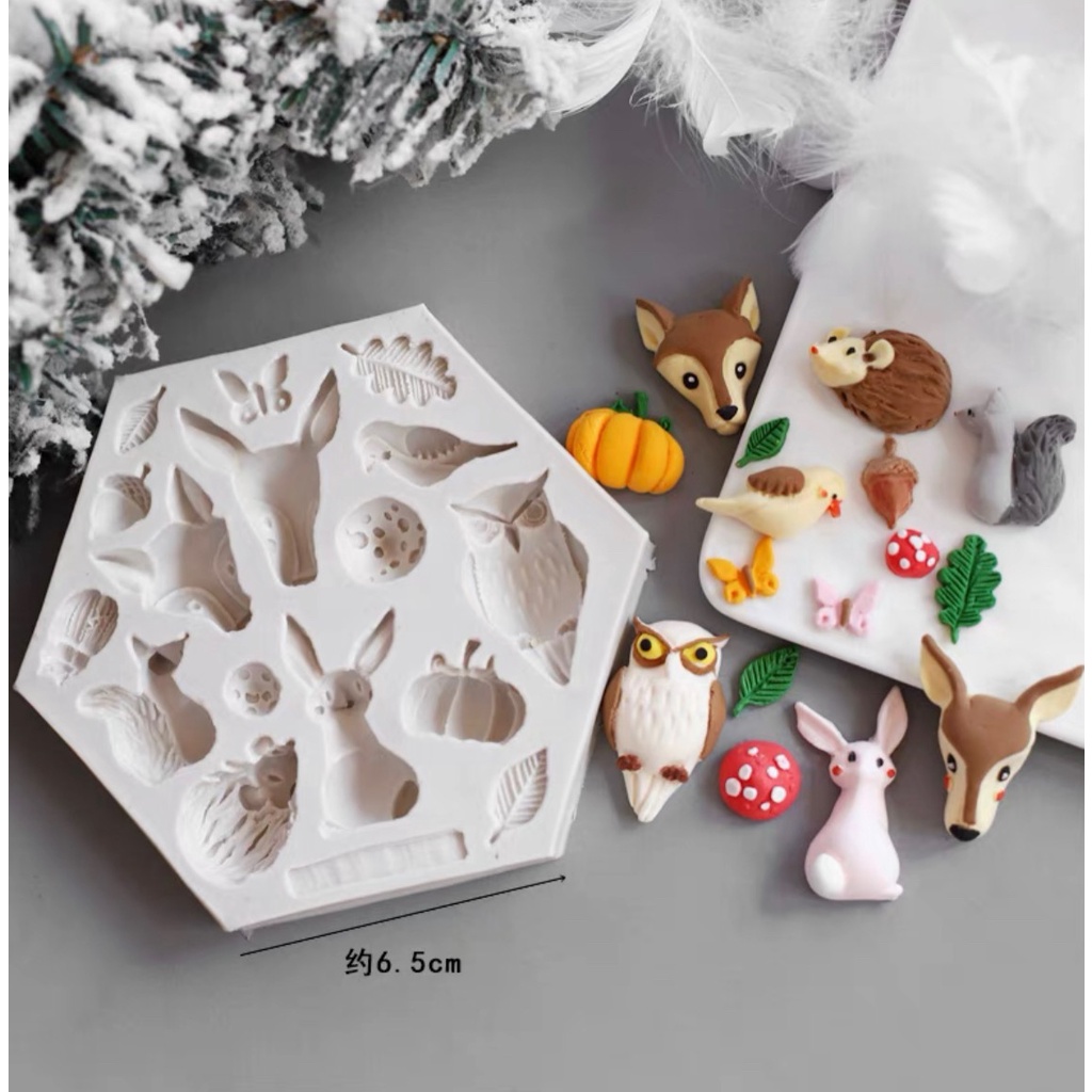 Wild Forest Animals Mould