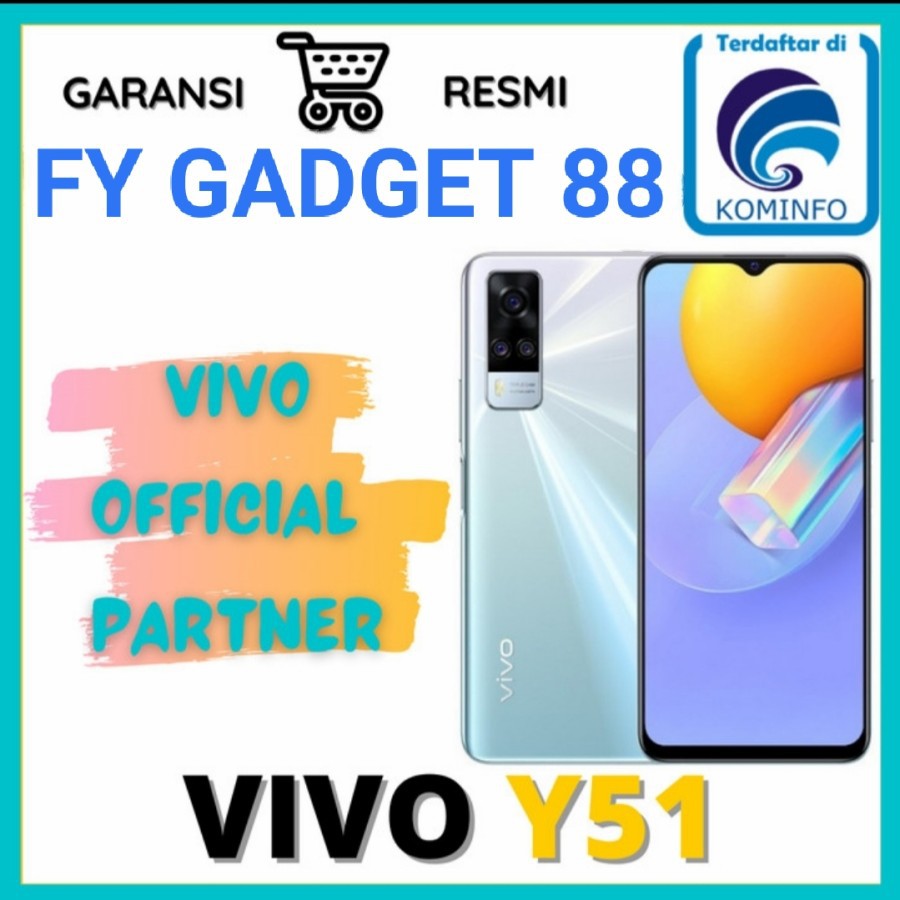 VIVO Y51A RAM 8/128 (GARANSI RESMI)
