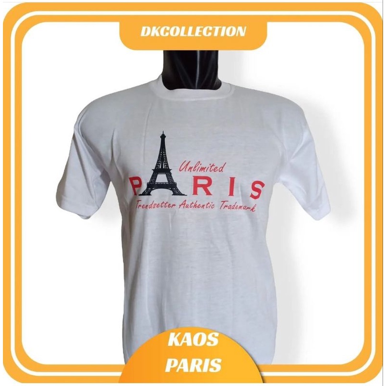 KAOS PARIS SOUVENIR PARIS BAJU PARIS T-SHIRT PARIS