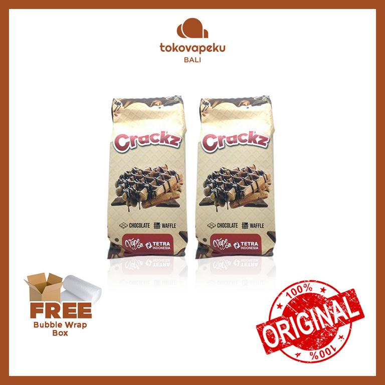 CRACKZ V4 CHOCOLATE WAFFLE CRACKZ 60ML AUTHENTIC by TETRA X VAPEON