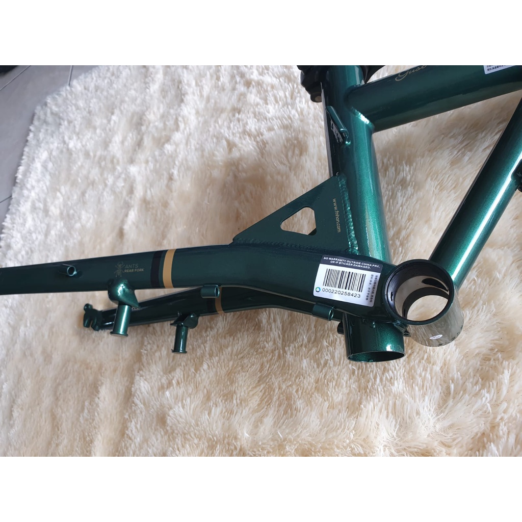 Frame Fork fnhon Gust Hijau 20 inch V brake