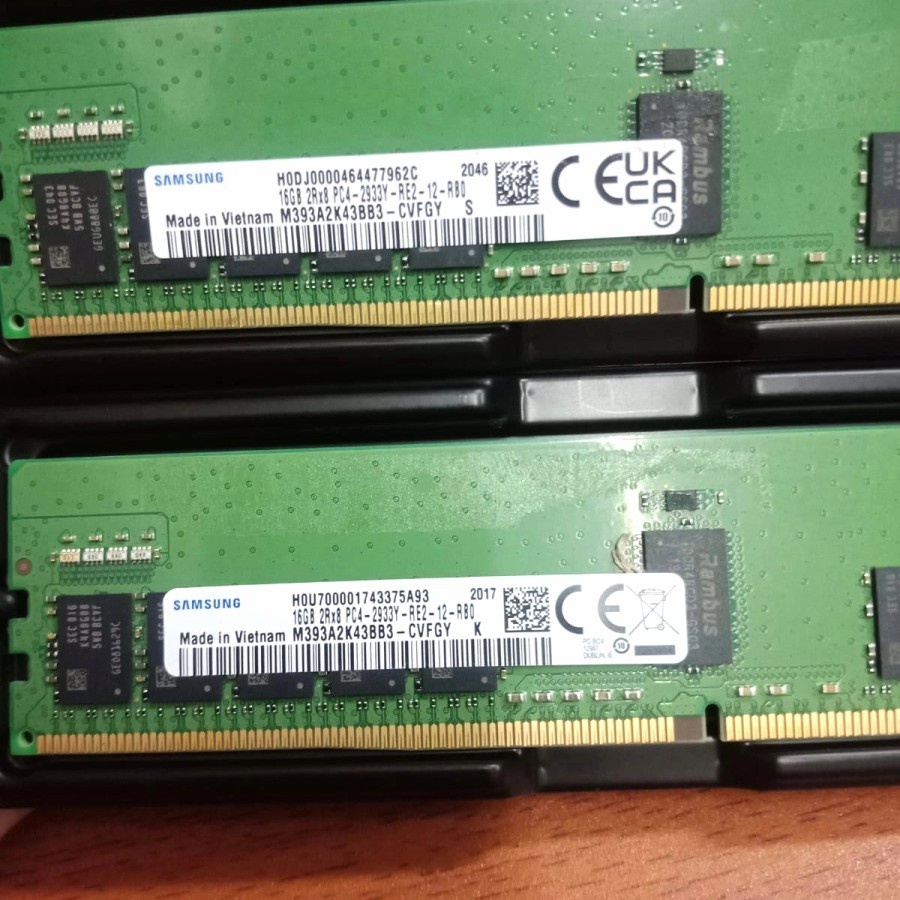 memory ram server 16gb DDR4 ecc Rdimm pc4-2933Y reg for server xeon khusus buat server xeon