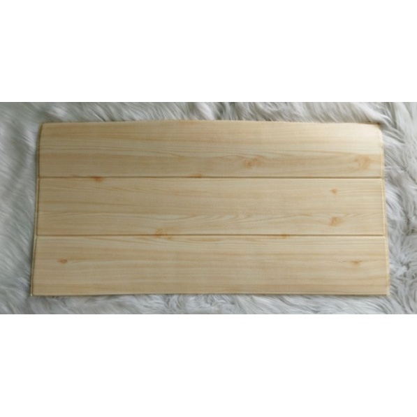 GM511 [1KG=26PCS] Wallpaper Dinding Foam 3D Kecil Motif Kayu / walpaper dinding Foam 50gr-WG - 18