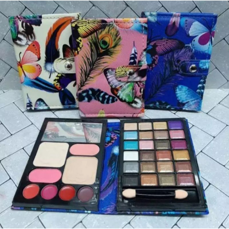 EYESHADOW PALETTE DOMPET BESAR / MAKE UP KIT / MAKE UP LENGKAP