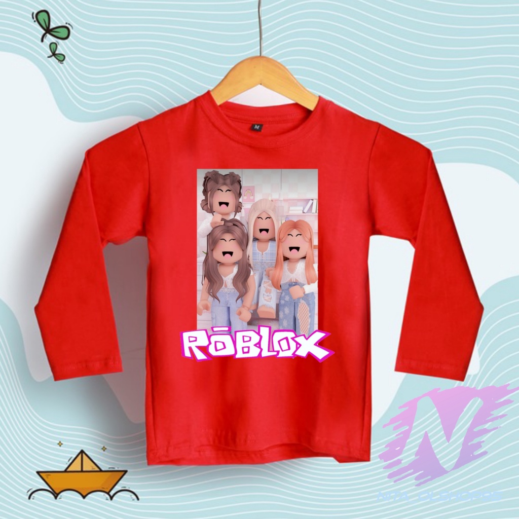 KAOS ROBLOX TERBARU kaos anak lengan panjang roblox terbaru