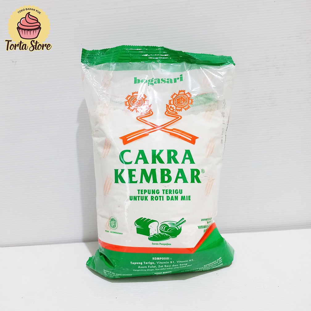

Tepung Terigu Cakra Kembar 1Kg