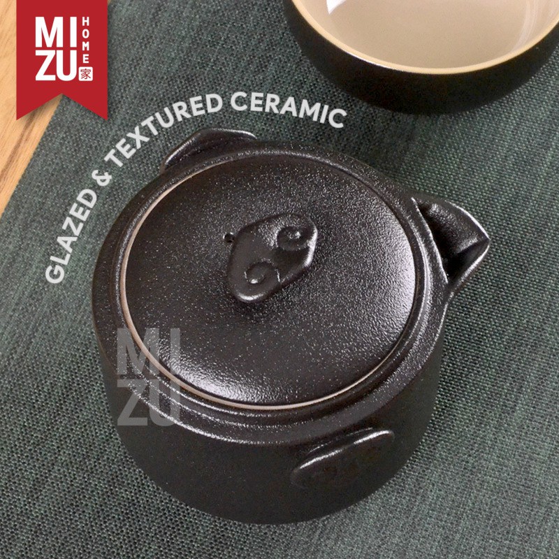 MIZU PENGUIN-CHA Dehua Ceramic Chinese Tea Travel Set Teko 2 Cangkir Carry Case-4