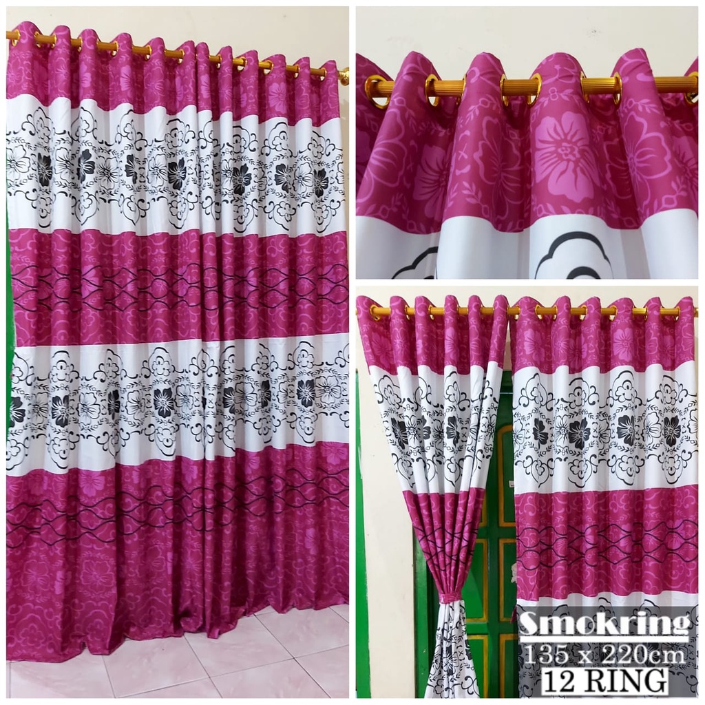 Gorden bunga pink Smokering