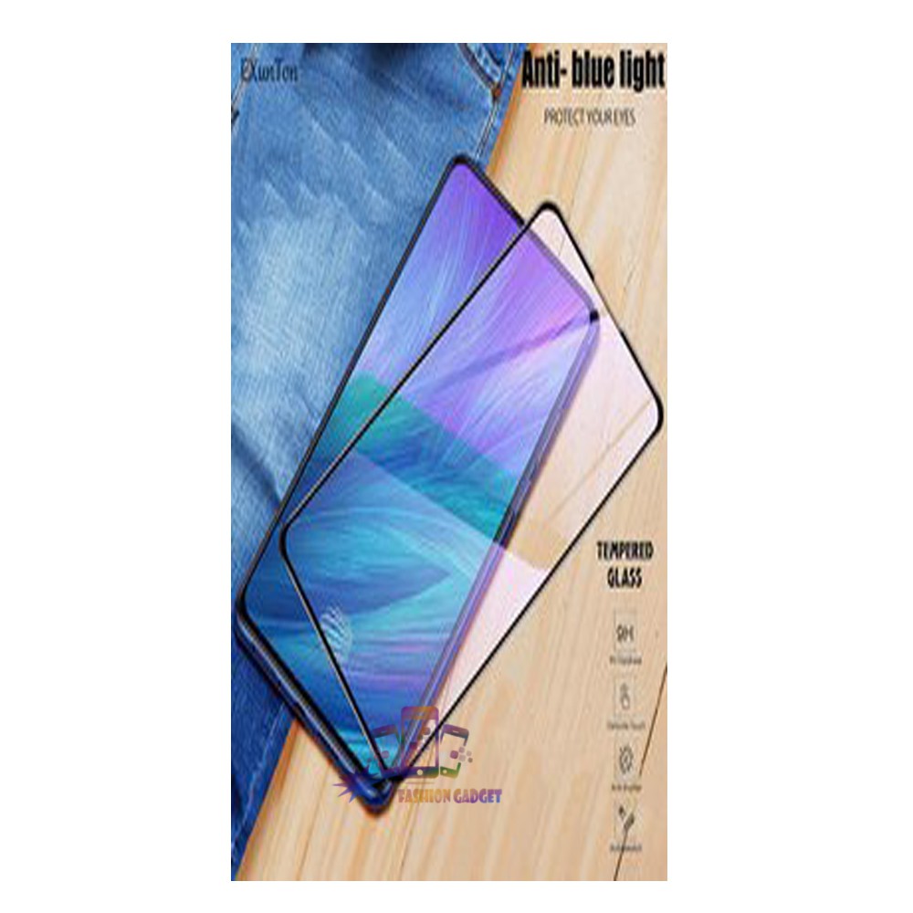 Tempered Glass Oppo K3 / A15 / A5S / VIVO Y91 / Y30i / Y30 / Y50 / Xiaomi Redmi Note 9 / Note 9 Pro Blue Light Screen Protector Pelindung Layar Anti Gores Temper Oppo K3 Blue