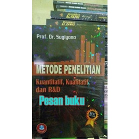 

Buku Metode Penelitian Kuantitatif, Kualitatif, dan R&D - Sugiyono Star Seller Termurah