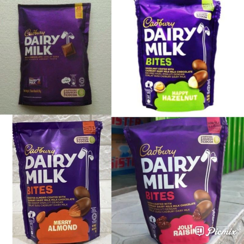 

Cadbury Dairy Milk Bites/Cadbury Mini Bites/Cadbury Malaysia/Cadbury Dairy Milk/