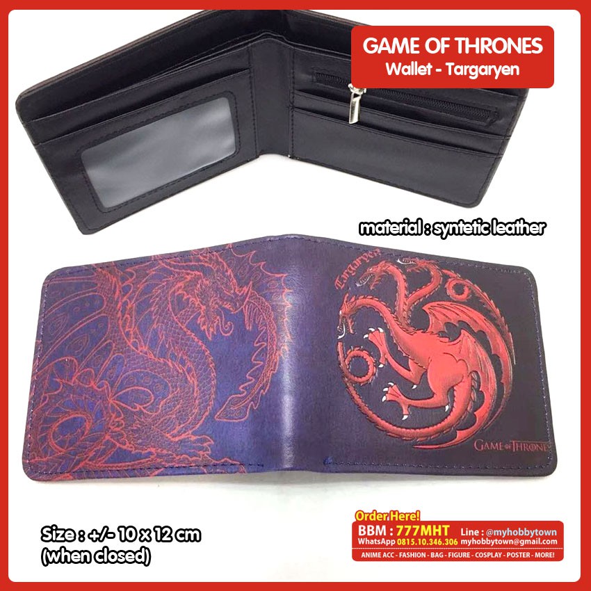 Dompet Game Of Thrones : Targaryen