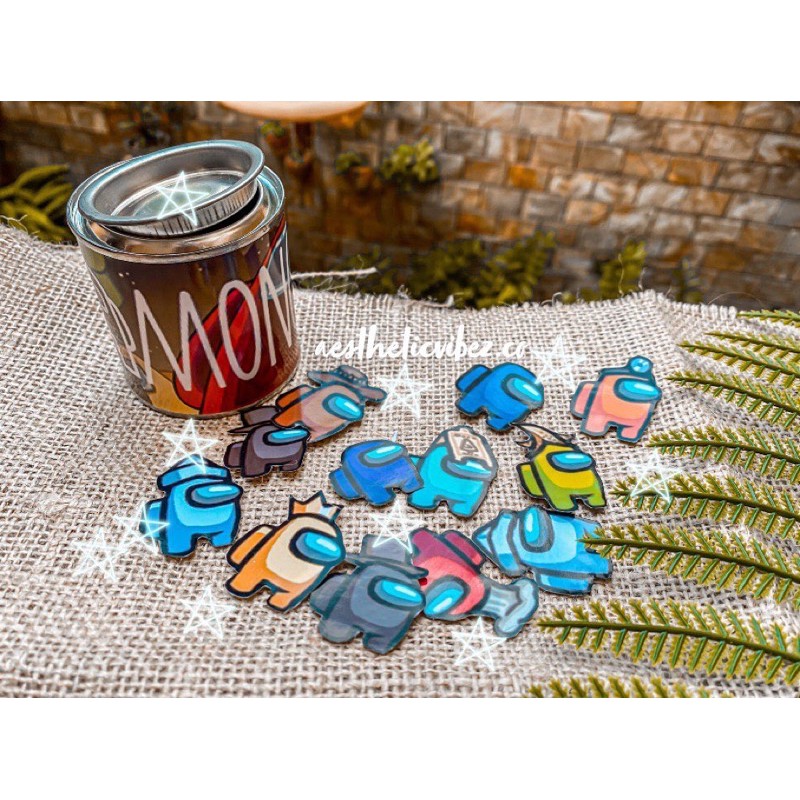 Among Us Sticker stiker Set Dekorasi Alat Tulis