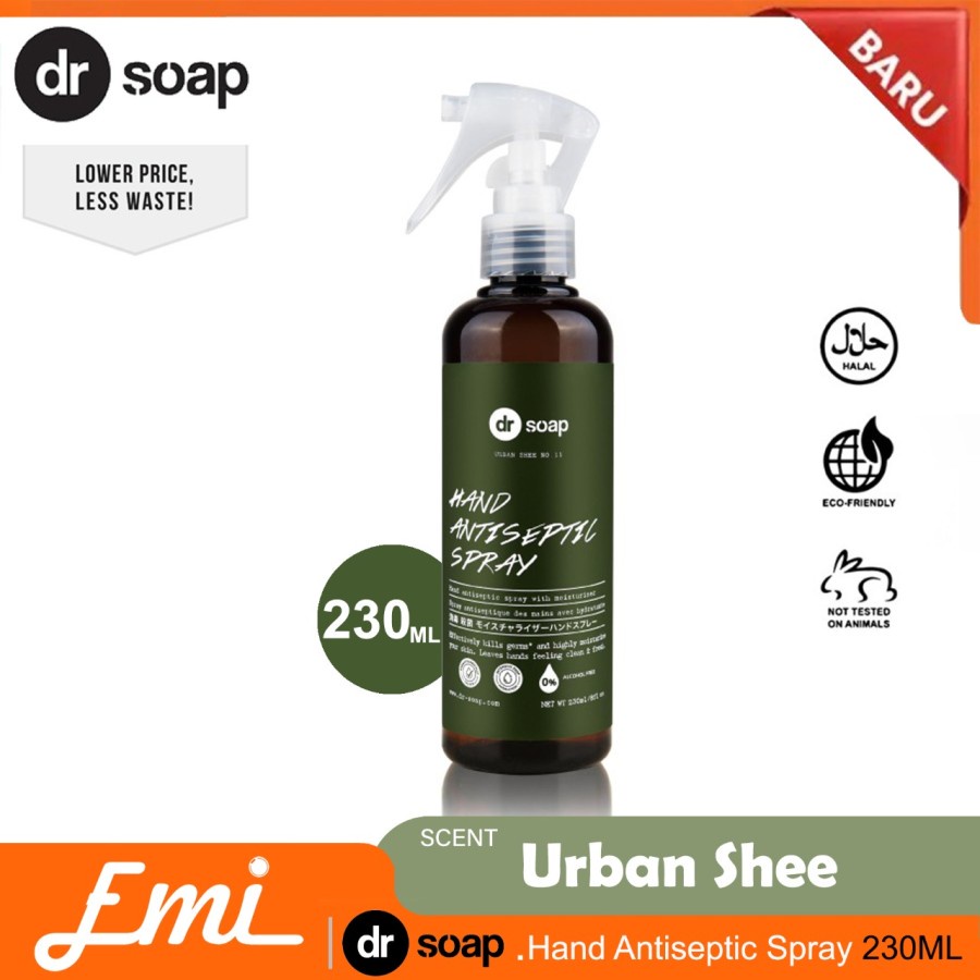 dr soap Hand Antiseptic Spray Urban Shee