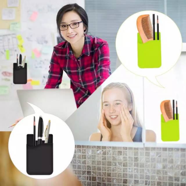 Card Holder Tempat Kartu Sarung Hp Dompet Sticky