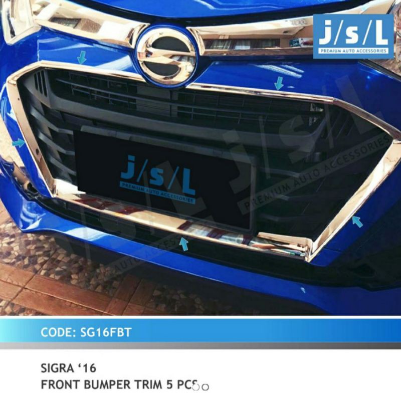 List Bumper Depan Sigra List Keliling Bumper ORI JSL