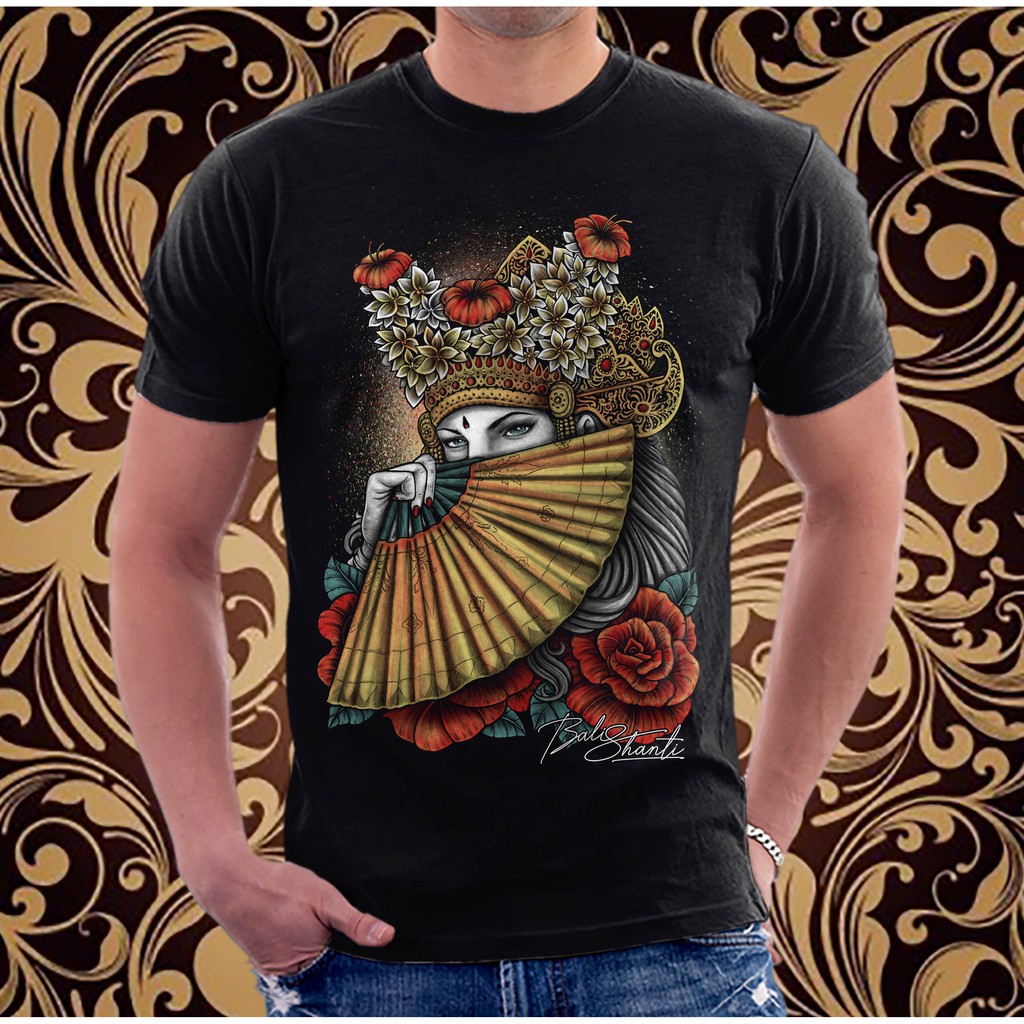 KAOS LEGONG KIPAS BALI