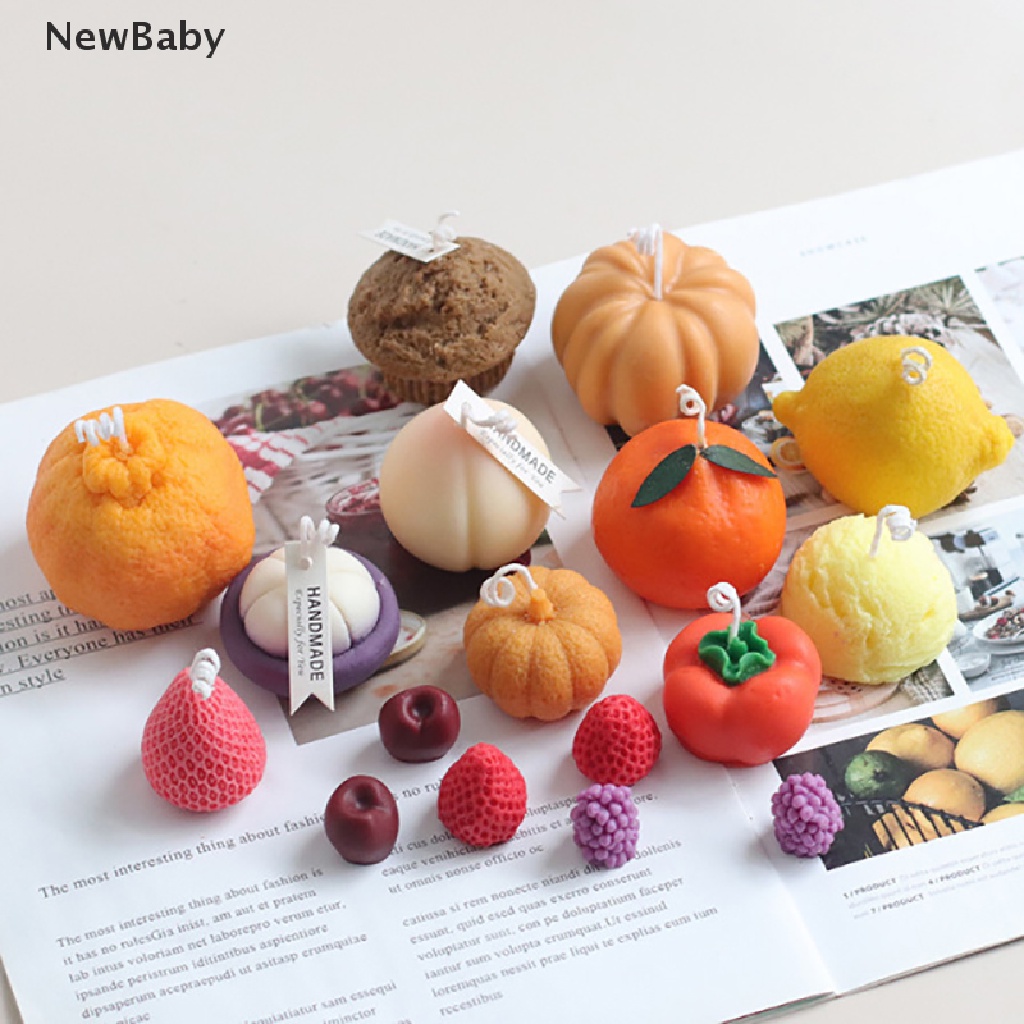 Cetakan Kue Mousse Dessert Bentuk Buah 3d Bahan Silikon