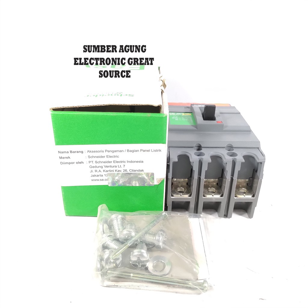 Schneider EZC 60A 3P 3Phase EZC100B3060 Easy Pact Asli Original Ori