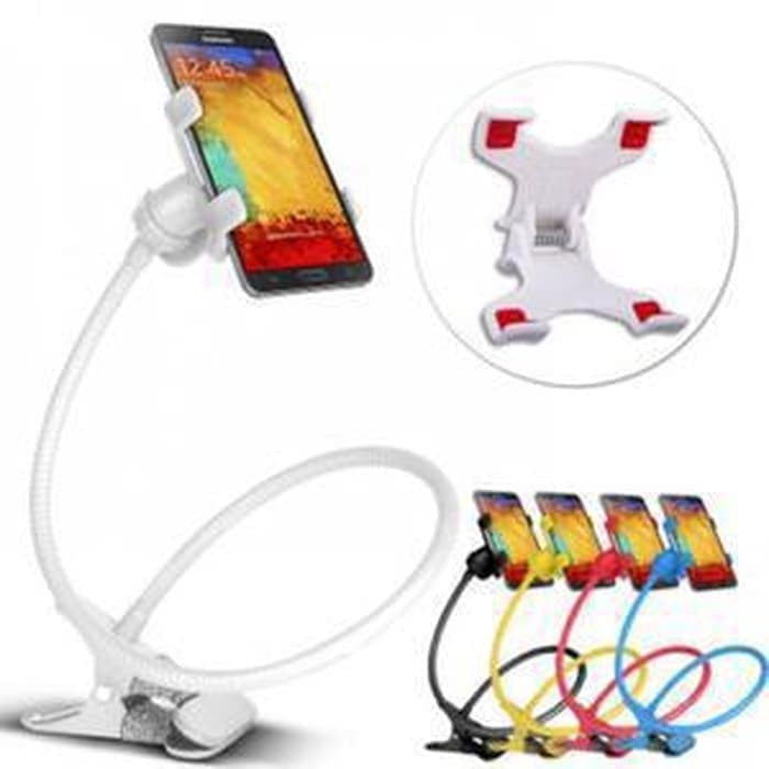 LAZY POD / JEPITAN HP / HOLDER HP / FLEXIBLE HOLDER FOR SMARTPHONE LAZYPOD Grosir