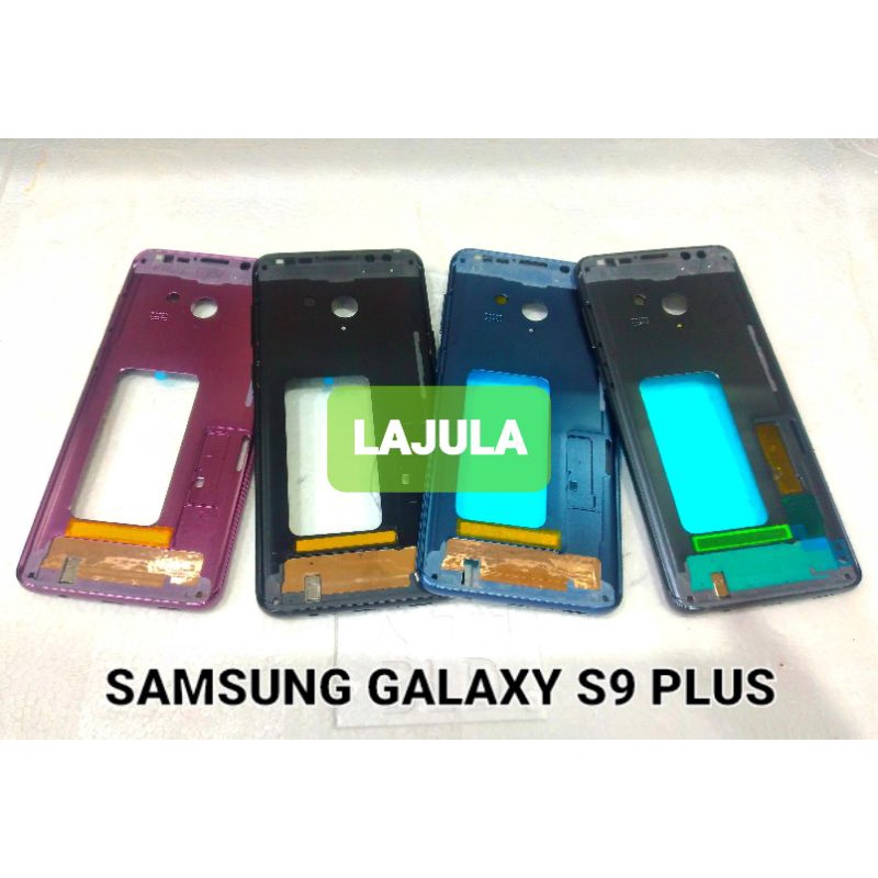 freme lcd tatakan lcd tulang tengah bezel samsung S9+ / S9 plus G965 original