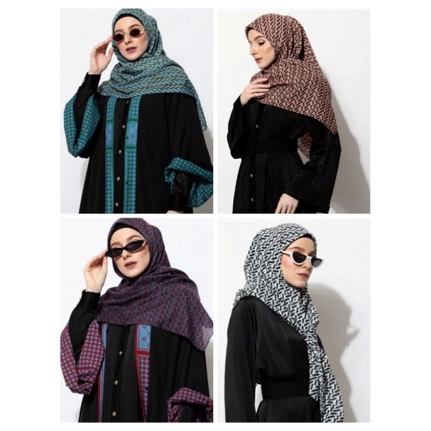 Scarf monogram 02 vivi zubedi new