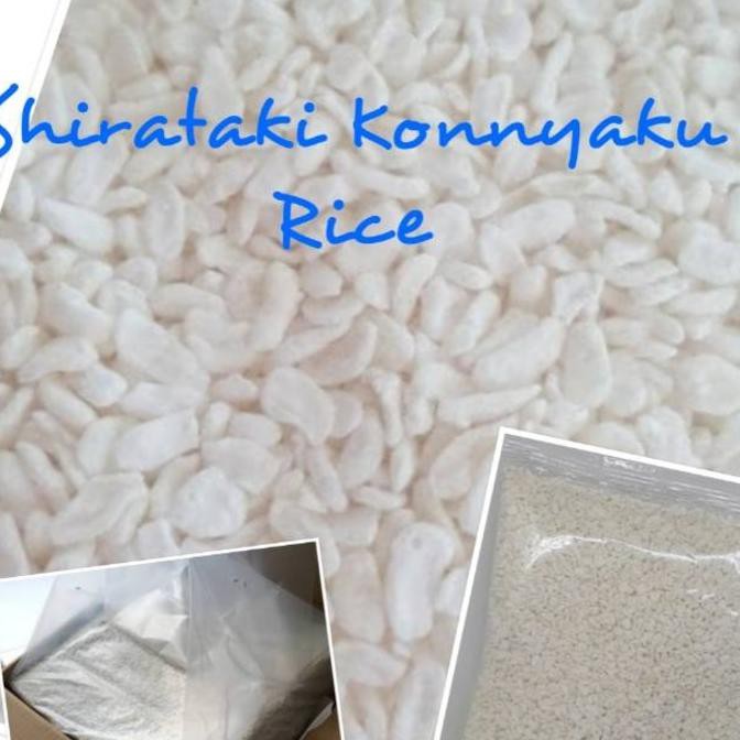 

Ketofriendly Low Carbs Konnyaku Rice 500Gr / Beras Shirataki 500Gr Rendah Kalori